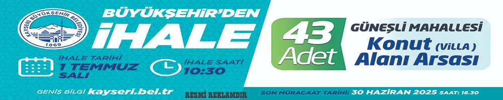 Büyükşehir Belediyesi - Resmi Reklamdır