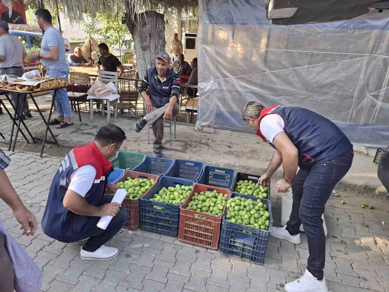Kuyucak İlek Pazarı’nda denetim ve bilgilendirme

