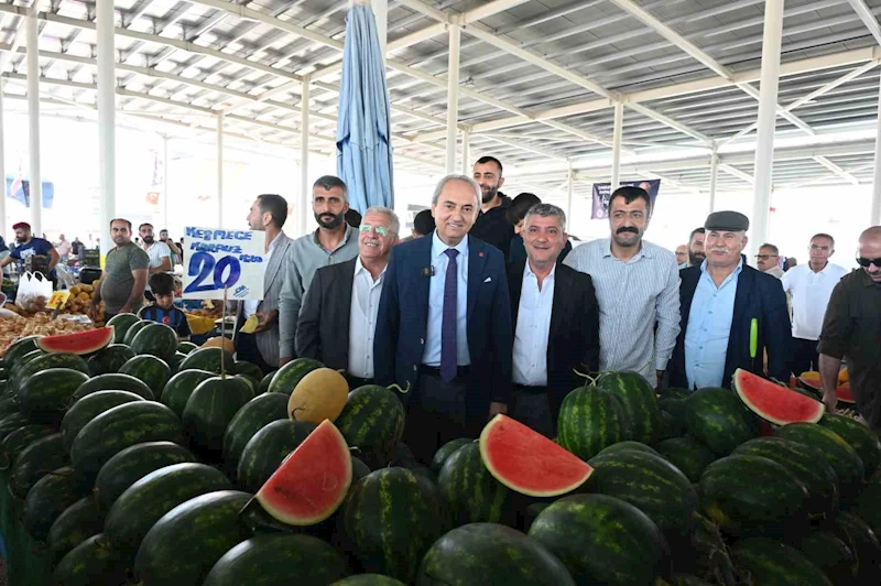 Çankaya Mahallesinin ilk kapalı pazarı hizmete açıldı
