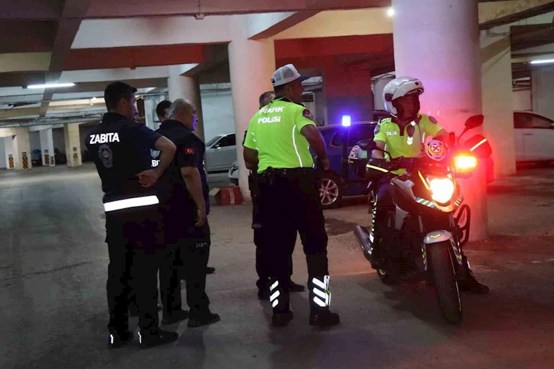 Nazilli’de zabıtadan otopark denetimi
