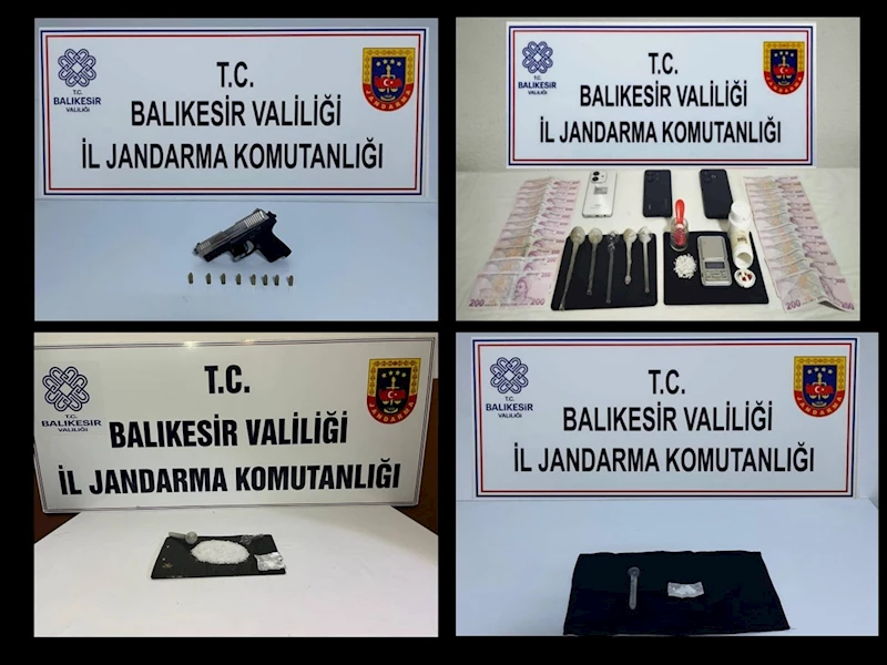 Balıkesir’de uyuşturucu operasyonu: 3 tutuklama
