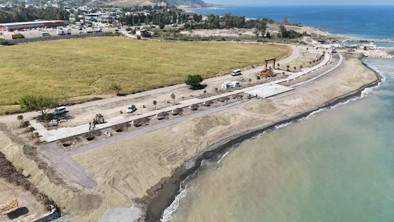 Büyükdere Plajı Hatay turizmine kazandırılıyor
