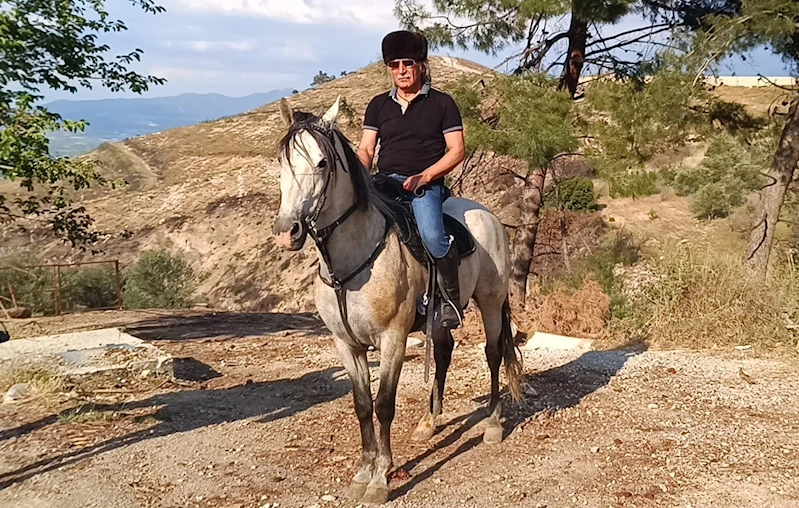Kaymakamın atı köylünün gönlünü şaha kaldırdı
