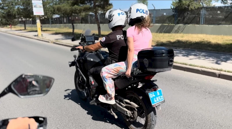 Polis zamanla yarıştı, öğrenciler sınavı kaçırmadı
