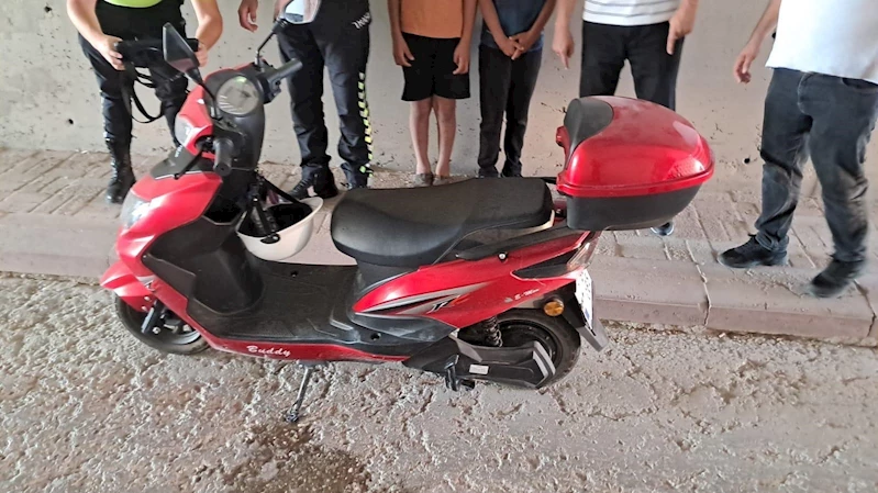 Karapınar’da motosiklet devrildi: 1 yaralı
