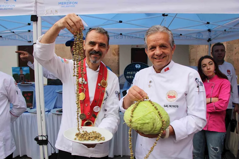 Anadolu’nun 600 yıllık ilk derbisi gastronomi festivaline taşındı: ’Lahanacılar’ ve ’Bamyacılar’ yarıştı
