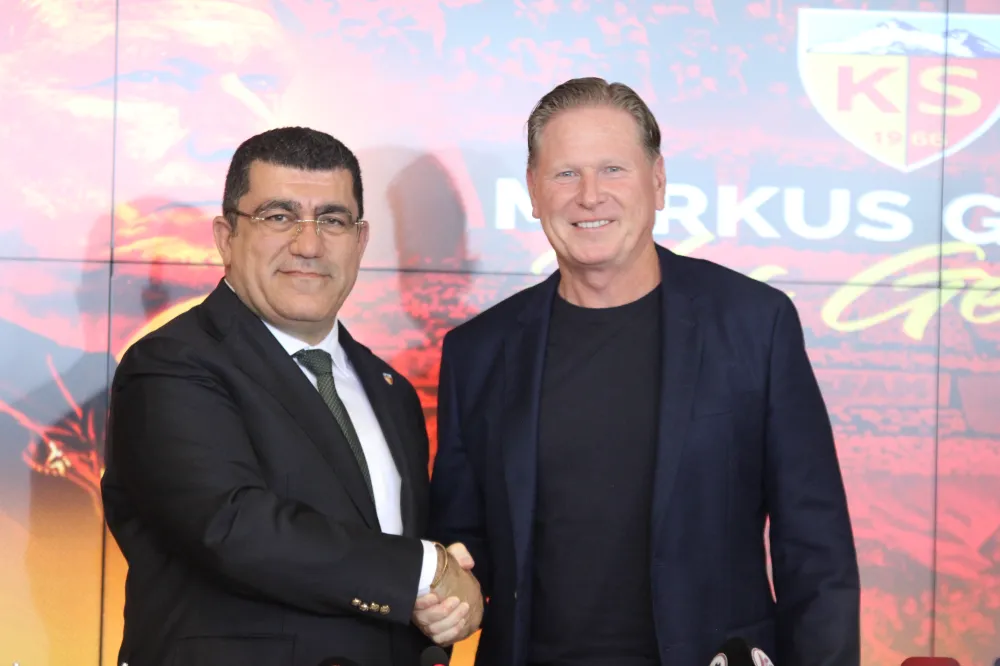 Markus Gisdol imzayı attı: Kayserispor