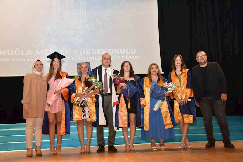 Muğla MYO ile Dalaman MYO’da mezuniyet sevinci
