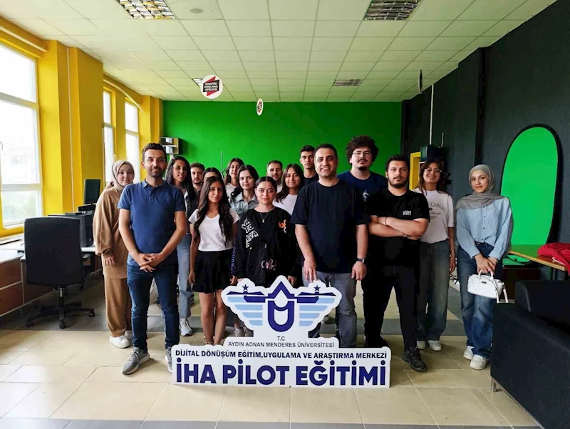 Aydın’da Ticari İHA Pilotları mezun oldu
