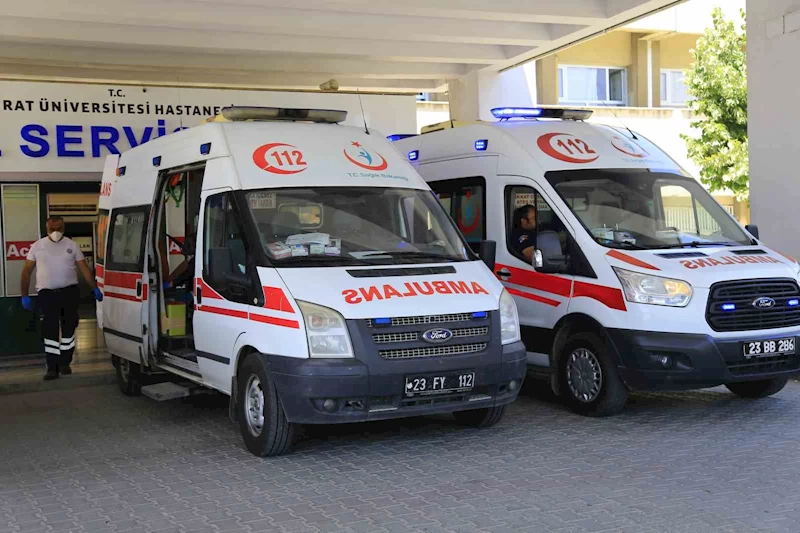 Elazığ’da kenenin ısırdığı adam hastaneye kaldırıldı
