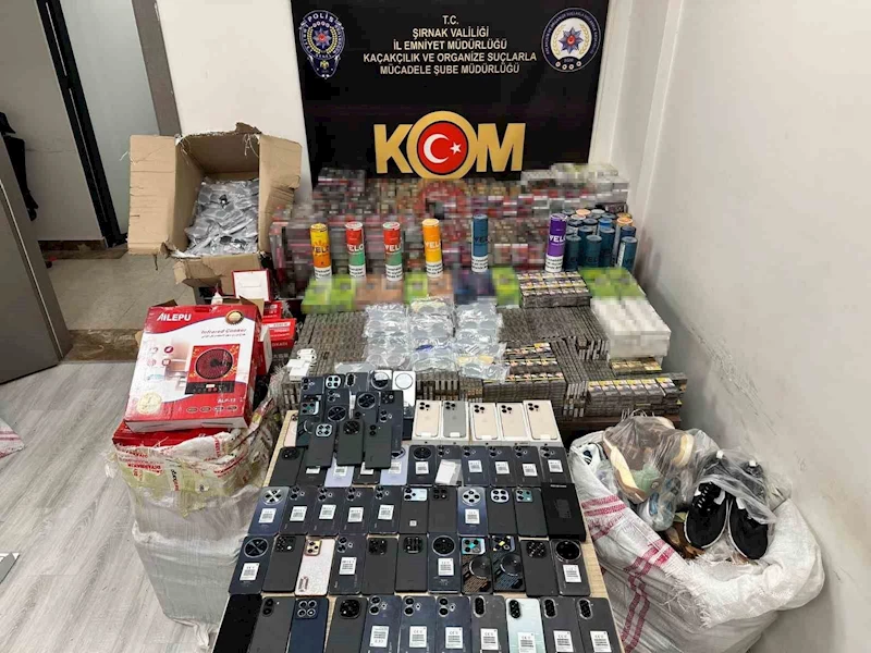 Şırnak’ta kaçakçılık, asayiş, narkotik ve terör operasyonu
