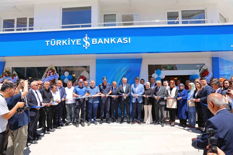 İş Bankası’ndan Kahramanmaraş Elbistan’da Tarım İhtisas Şubesi
