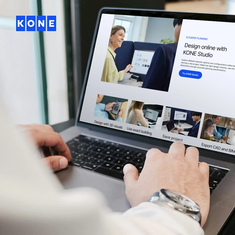 KONE, müşteri planlama aracı KONE Studio’yu tanıttı
