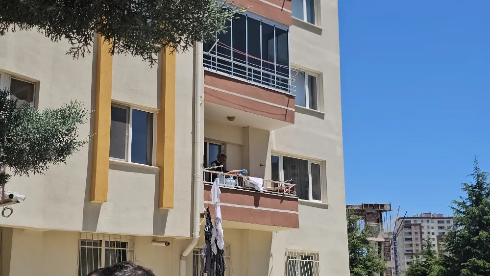 Çamaşır ipi hayatını kurtardı