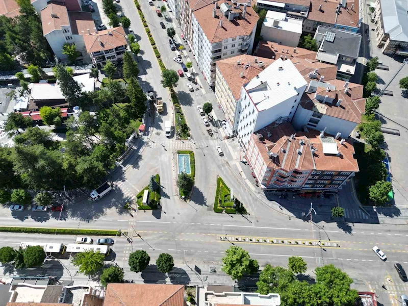 Çorum Belediyesi’nden trafiğini rahatlatacak çalışma

