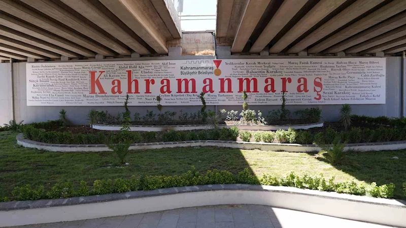 Kahramanmaraş’ta kavşak yenileme çalışmaları
