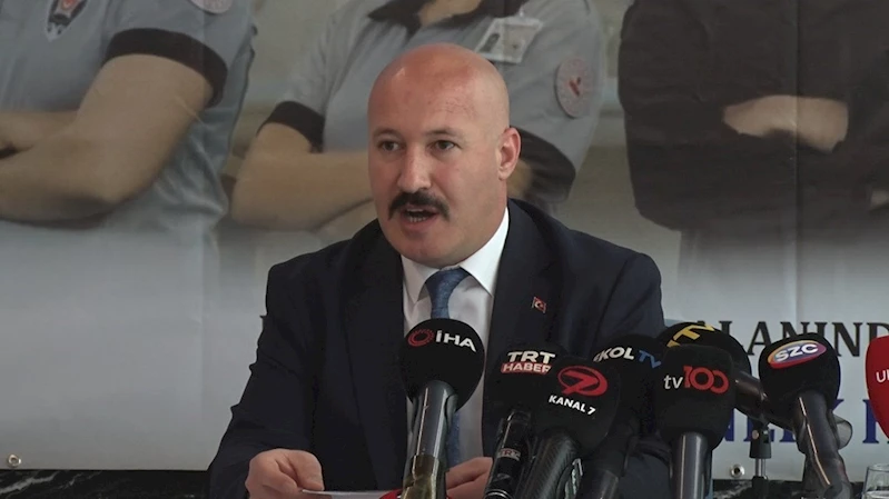 Güvenlik-İş Özel Güvenlik Günü nedeniyle basın açıklaması gerçekleştirdi
