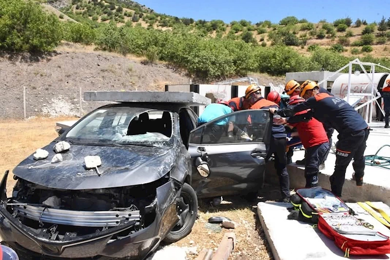 Amasya’da deprem tatbikatı yapıldı

