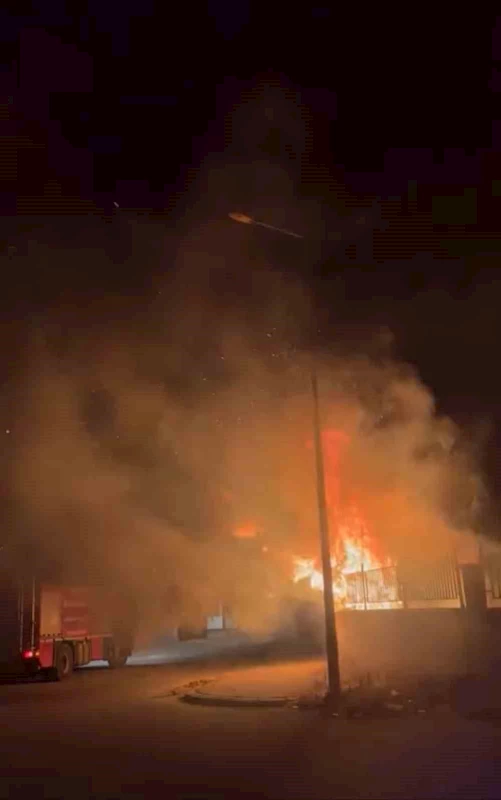 Mardin’de trafo yangını
