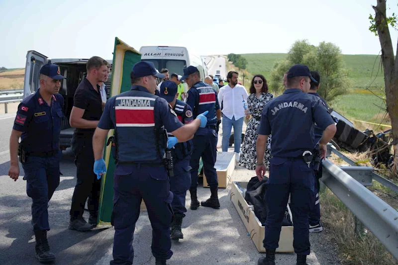 5 kişinin öldüğü kazadan önce 