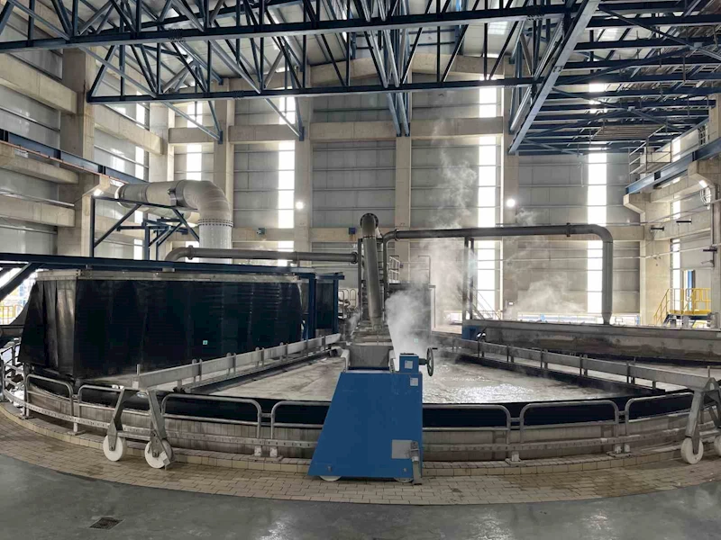 Eti Bakır’ın yeni gübre tesisi üretime başladı
