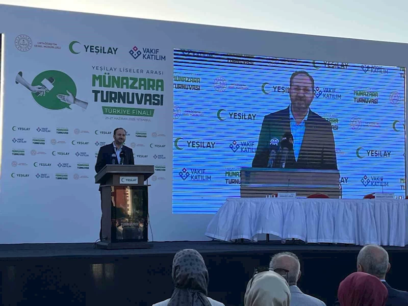 Yeşilay, Liseler Arası Münazara Turnuvası Türkiye Finali yapıldı
