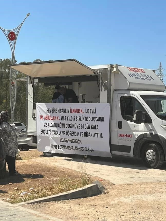 Lokmalı ifşa: Aldatıldığını öğrenince hayır lokması dağıttı
