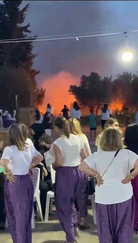 Şalvar gecesi zehir oldu...Havai fişekler köyü yakıyordu

