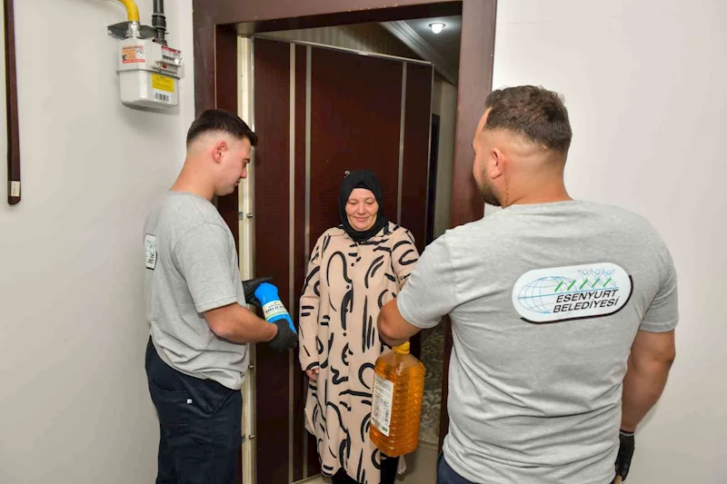 Esenyurt Belediyesi Atık Yağ Toplama Kampanyasını sürdürüyor
