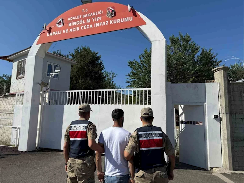 Bingöl’de kesinleşmiş hapis cezası bulunan şahıs yakalandı
