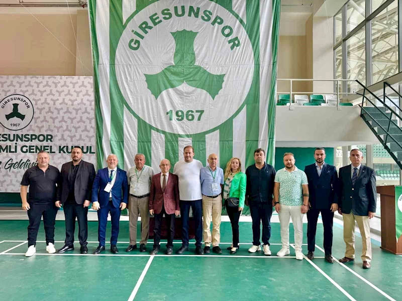 Giresunspor’da Başkan Emin Eltuğral, güven tazeledi
