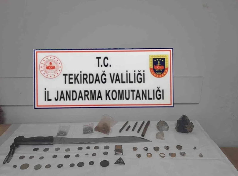 Tekirdağ’da silah ve tarihi eser operasyonları: 3 ayrı adrese eş zamanlı denetim
