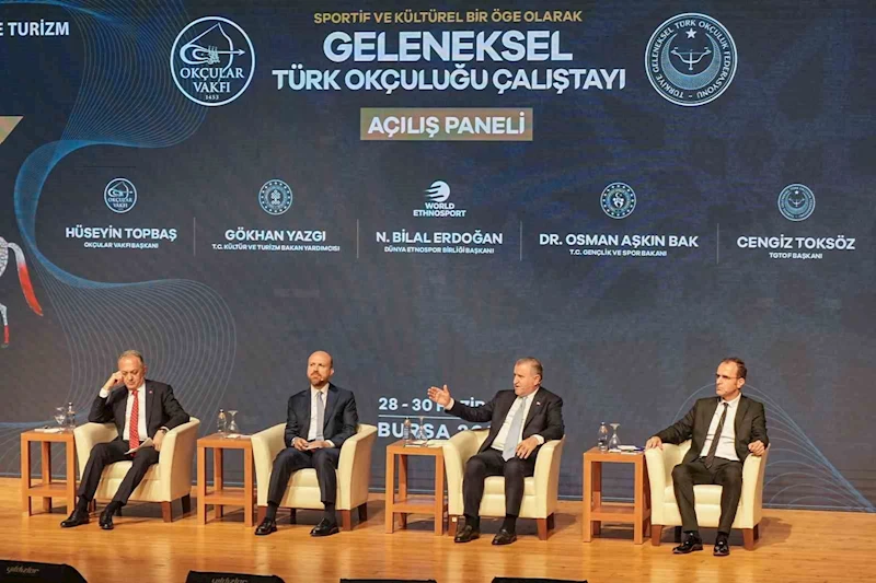 ’Geleneksel Türk Okçuluğu Çalıştayı’ Bursa’da düzenlendi
