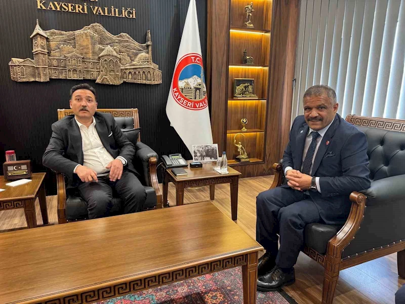 Gurbetçi iş insanlarının Kayseri temasları