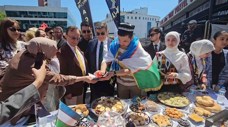 Uluslararası Kültür Festivali renkli görüntülere sahne oldu
