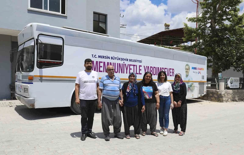 Mersin’de kırsal mahallelere ücretsiz bayram tıraşı hizmeti
