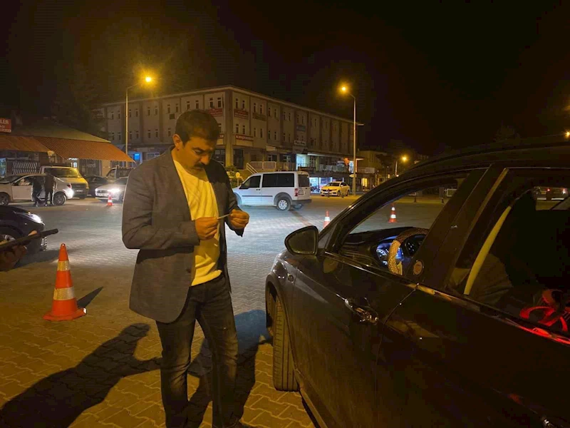 Arpaçay’da kaymakam uygulama yaptı
