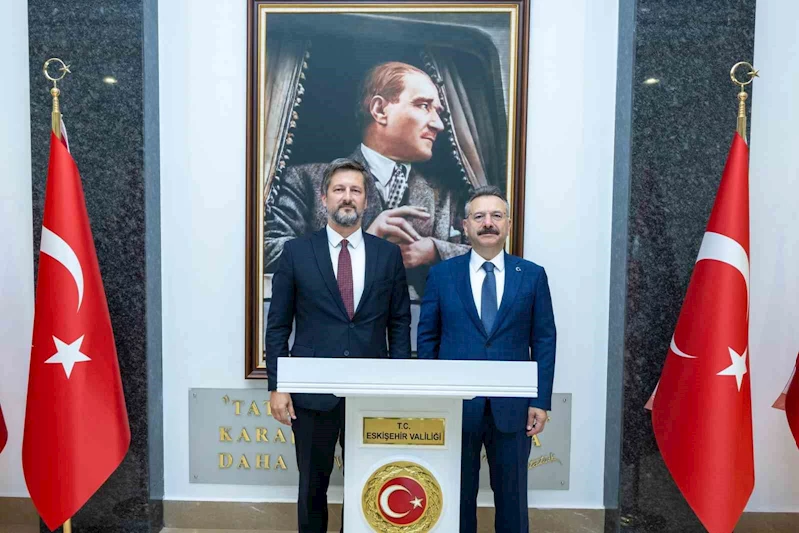 Valisi Hüseyin Aksoy, Büyükelçi Viktor Matis’i makamında kabul etti
