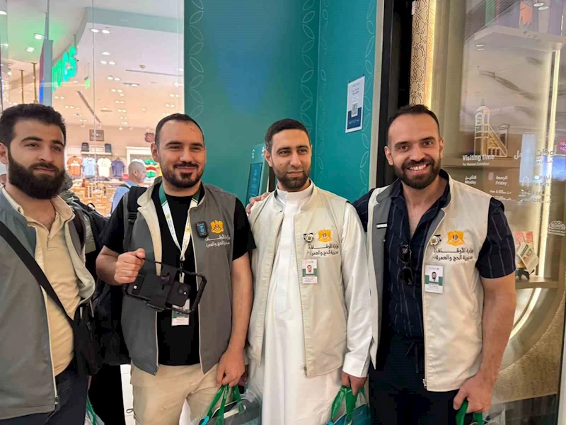 Suriyeli hacılar tam kadro mübarek topraklara geldi
