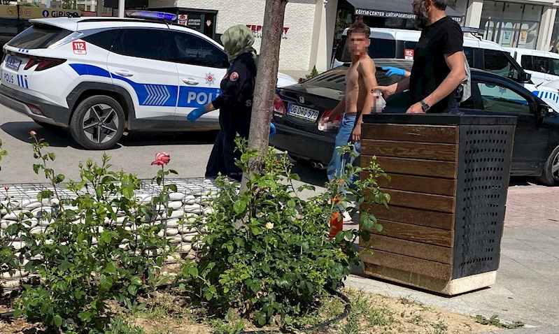 Konya’da gençler arasında çıkan kavga kanlı bitti: 1 yaralı
