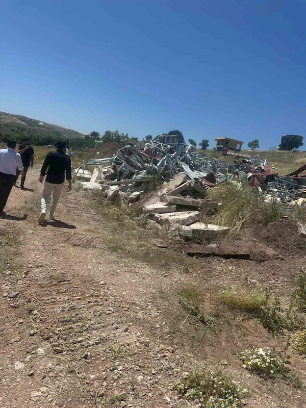 Ankara’da hobi bahçeleri tebligatsız yıkıldığı iddia edildi
