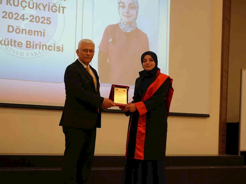 Kastamonu Üniversitesi Veteriner Fakültesi’nde mezuniyet heyecanı
