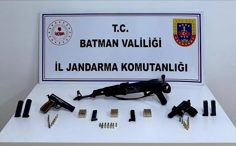 Batman’da uzun namlulu kaçak silah ile yakalanan şahıs tutuklandı
