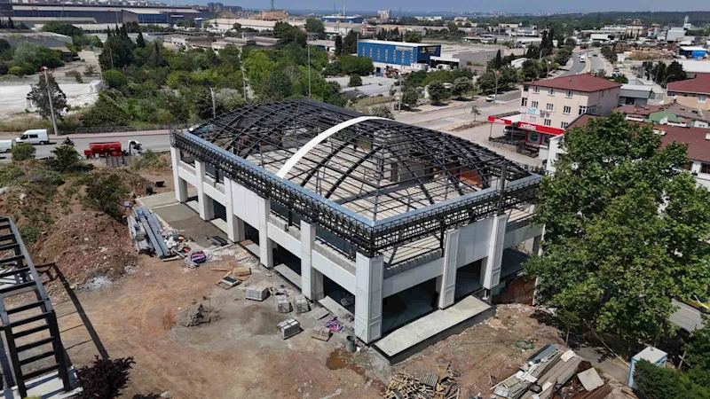 Beylikbağı Güzide Sosyal Tesisi inşaatı yükseliyor
