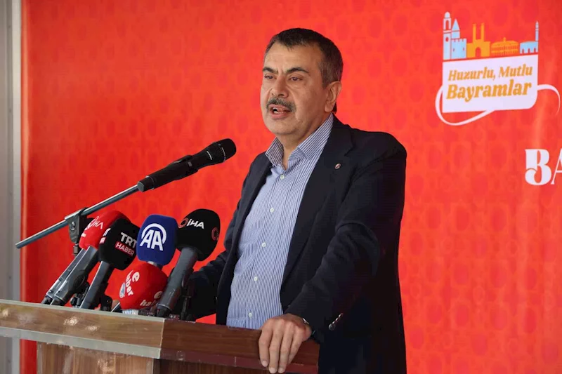 Milli Eğitim Bakanı Tekin: 