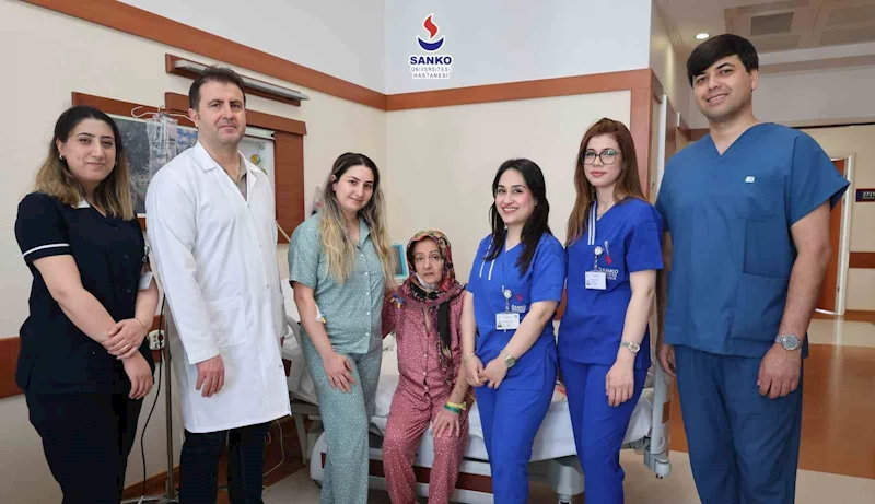 SANKO Üniversitesi Hastanesi’nde anneye en değerli armağan
