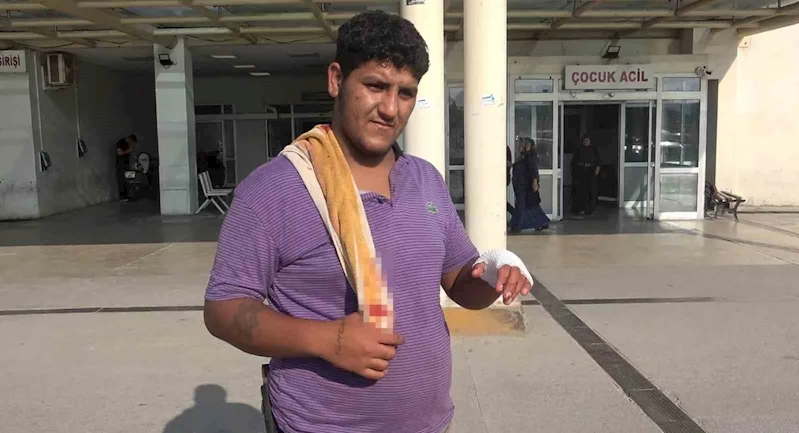 Adana’da acemi kasaplar hastanelere başvurdu
