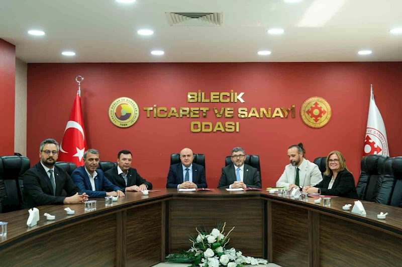 BŞEÜ ile Bilecik TSO arasında iş birliği toplantısı
