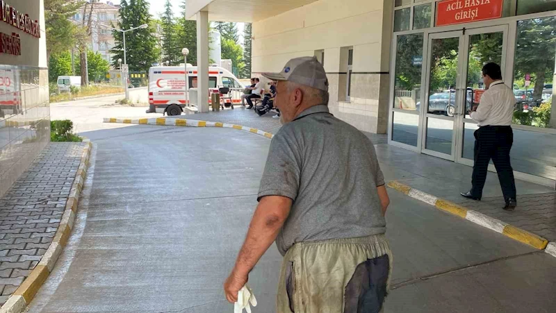 Acemi kasaplar acil servisin yolunu tuttu
