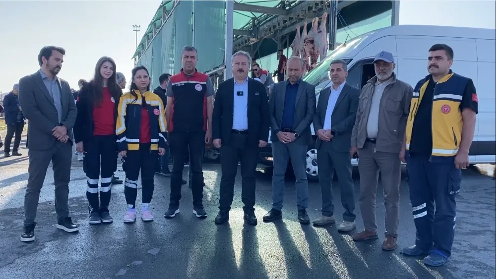 Başkan Palancıoğlu Melikgazi Kurban Pazarı ve Kesim Alanı